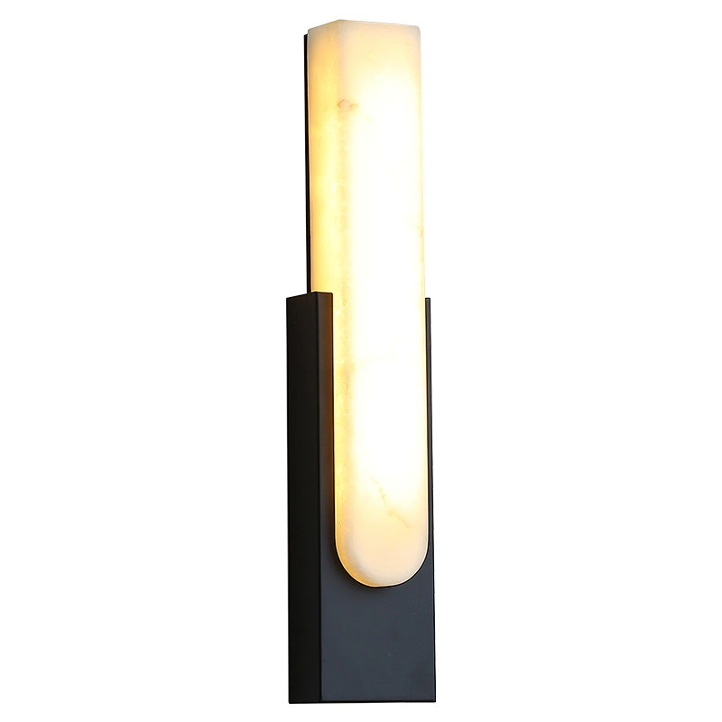 Wall Lamp Alabaster Iron Nordic Modern Bedroom Rebecca Lighting Lighting and Circuitry Design,auto CAD Layout Rectangular LED 80