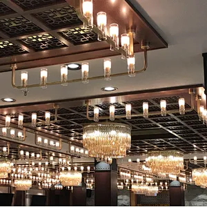 contemporary lighting  solid brass  hanging pendant lamp for restaurant