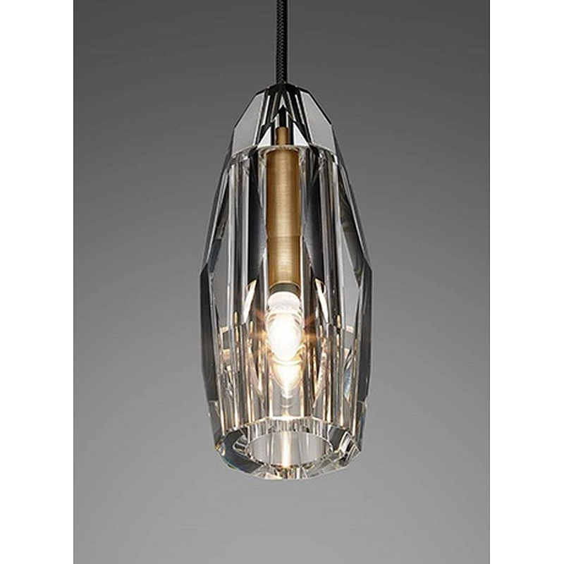 Modern Luxury Lamp  Bedside Dining Room Chandelier All Copper Glass Atmosphere Bar Table Lamp