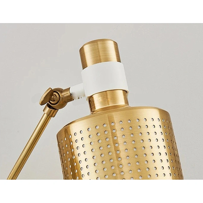 Modern  Metal Lamp Personalized Brass Color Decorative Wall Mount Lamp Hotel Light Fixtures