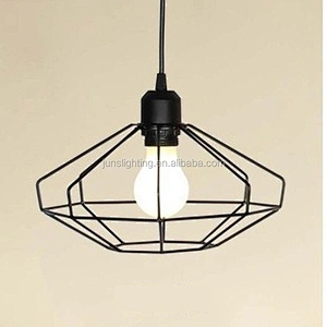 New Design Creative Iron Geometry Shape Pendant Lamp Chandeliers Pendant Lights