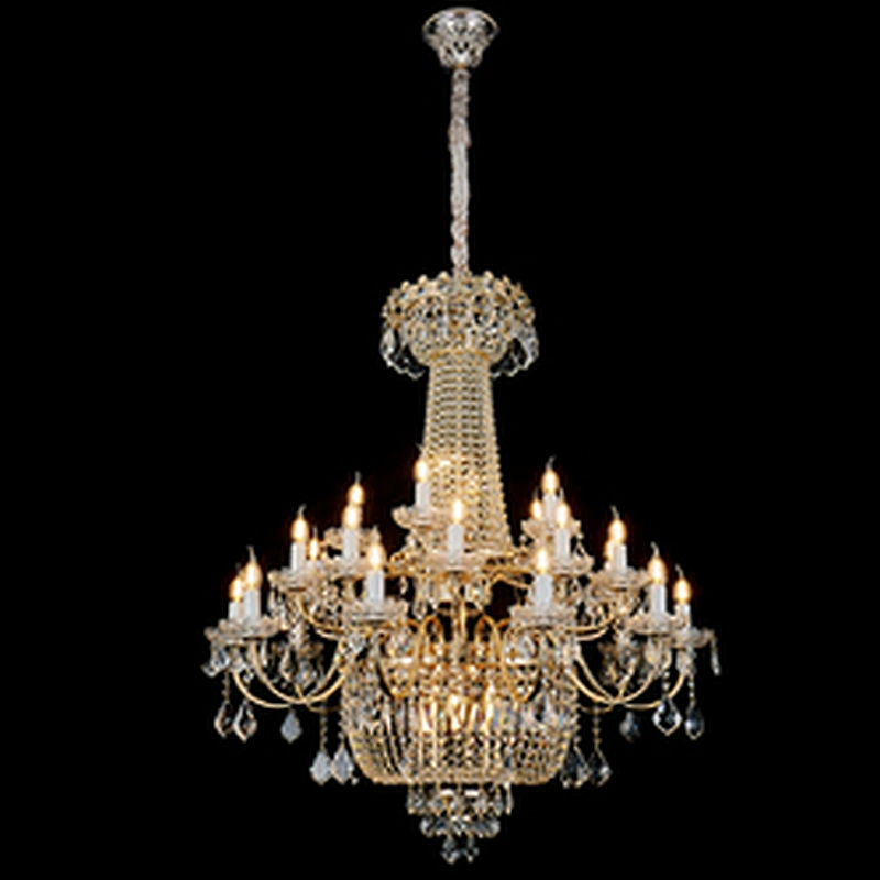 Modern K9 High Quality Glass Crystal  Luxury Decorative Ceiling Lamp  Led Chandelier