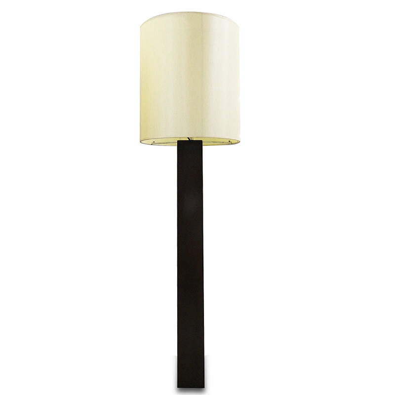Modern hotel room interior decoration lighting wooden floor lamp