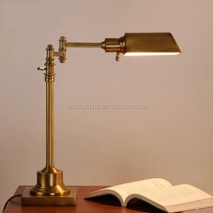American style protects the eye reading table light hotel desk lamp