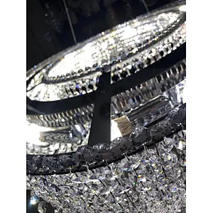Custom made modern hotel living room luxury new crystal lighting chandelier