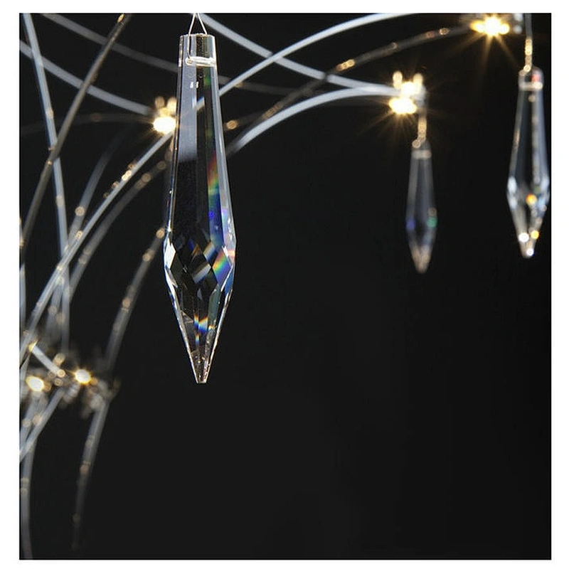 Modern Dining Room Crystal Chandelier 2021 New Living Room Lamp Villa Hotel Firefly Lamp Hotel Light Fixtures