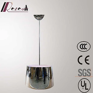 European Restaurant Decorative Stainless Steel LED Pendant Lamp