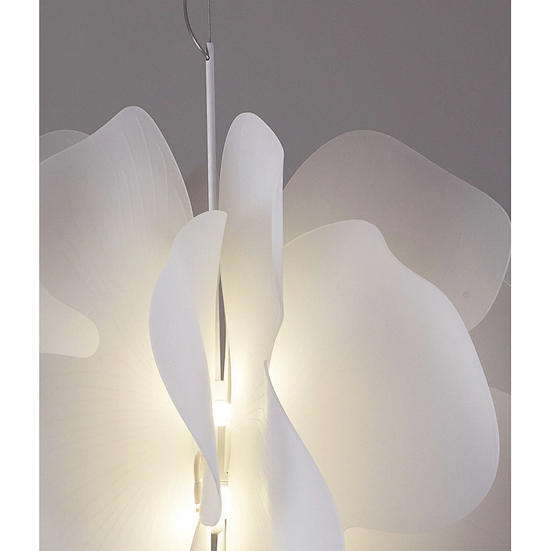 Petal Chandelier Modern Dining Room Chandelier Lights Bedroom And Restaurant Pendant Lamps