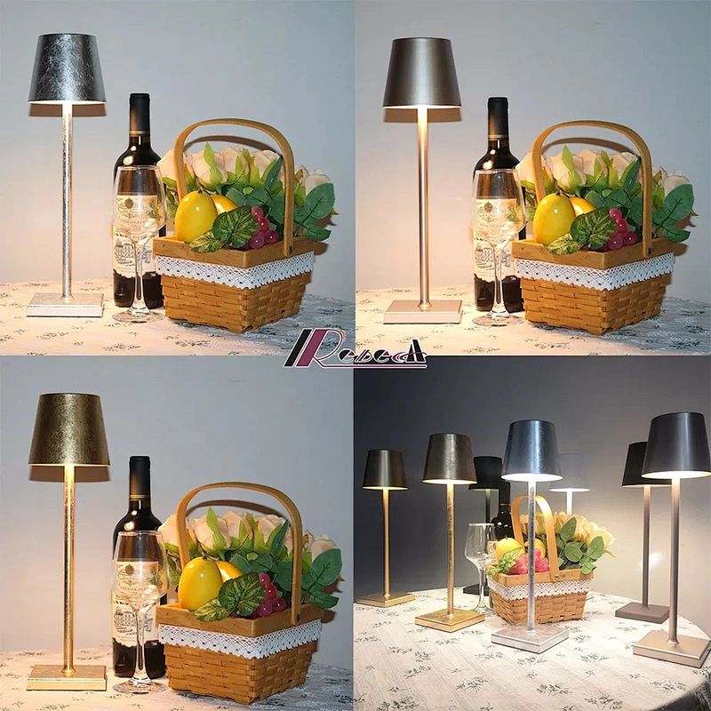 Rebecca Modern Wireless Charge Hotel Desk Lamp Indoor Study Cordless Table Lamps Battery Led