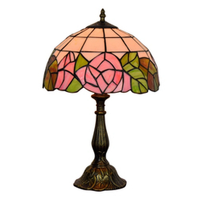 Rebecca High Quality Antique Stained Glass Tiffany Table Lamp Modern Desk Lamps