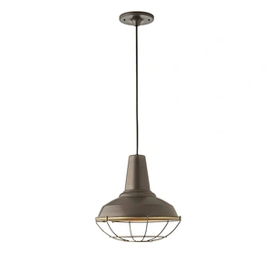 Modern Unique Residential Led Metal Frame Lamp Shade Pendant Light for Dining Room