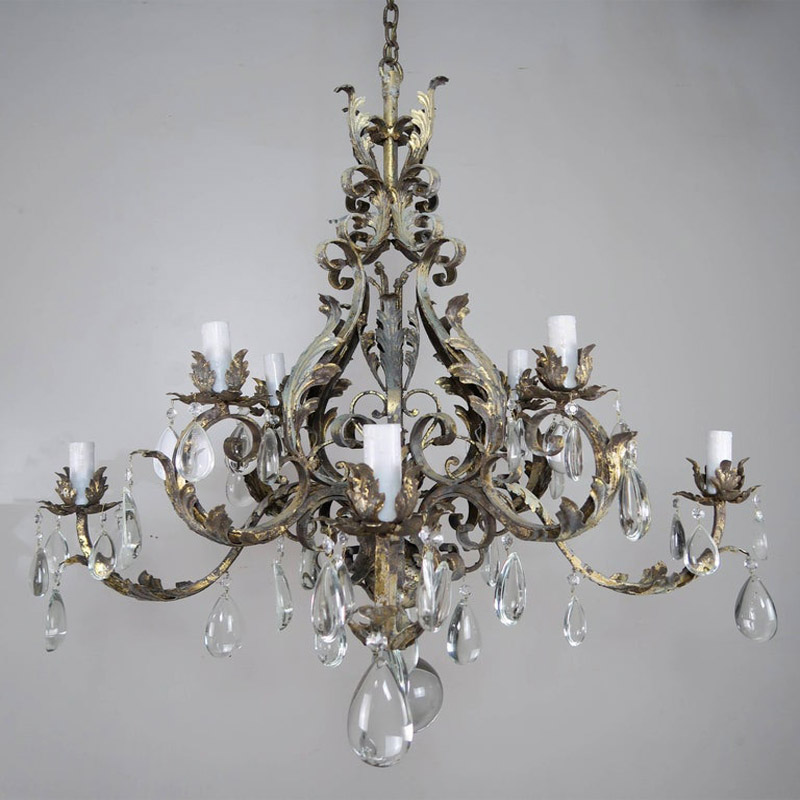 Custom hotel lighting Moroccan style crystal chandeliers Mediterranean hollow iron chandeliers&pendant lights