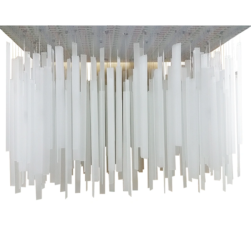 Modern Custom Large  Hotel Decorative Lighting Project Chandelier Pendant Lamps