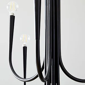 Modern Iron Chandelir For Living Room And Bedroom