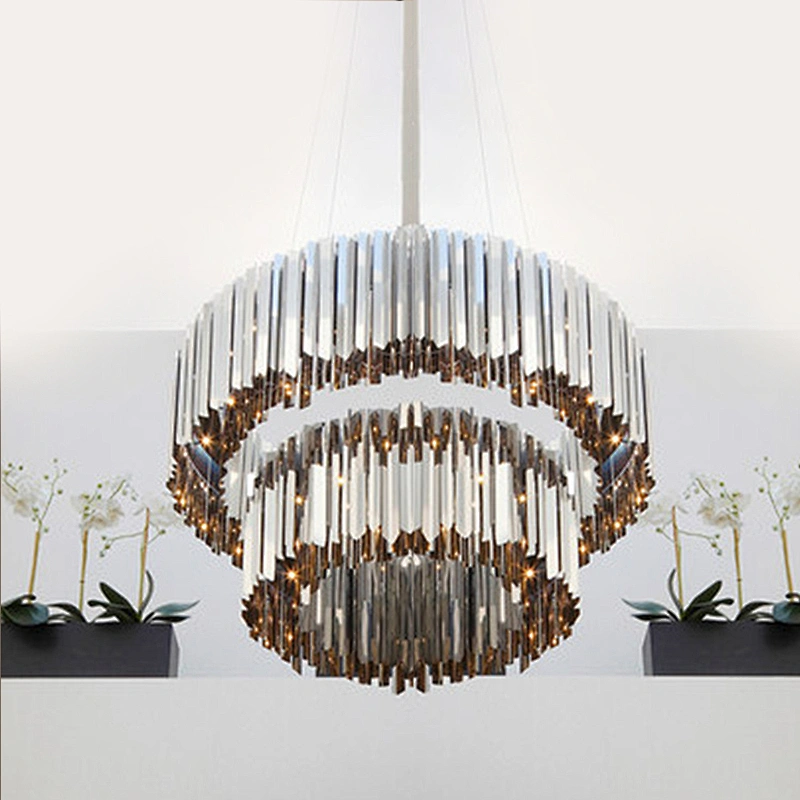 Modern Living Room Creative Restaurant Pendant Lamp Crystal Chandelier