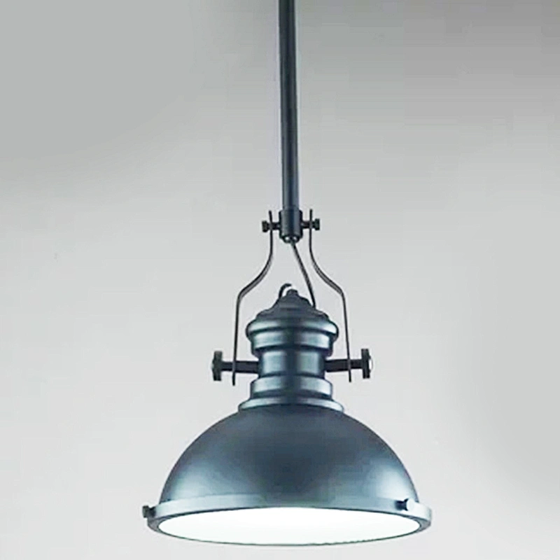 Modern simple living room creative industrial retro iron pendant lamp chandelier