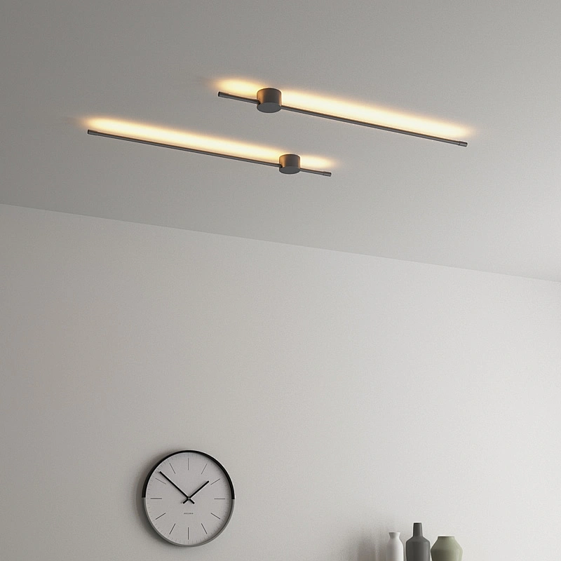 Modern design minimalist unique light living room office led wall lamp