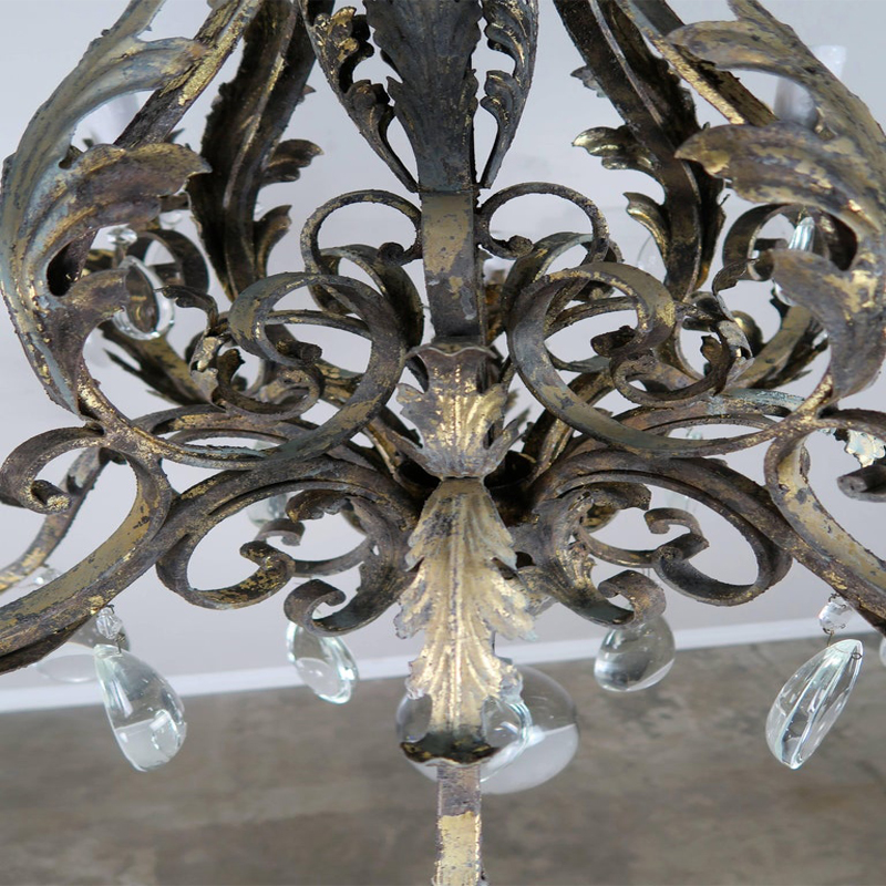 Custom hotel lighting Moroccan style crystal chandeliers Mediterranean hollow iron chandeliers&pendant lights