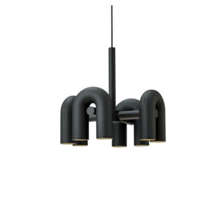 Nordic Living Room Dining Room Modern Designer Chandeliers Art U - Shaped Chandeliers&Pendant Lights Villa Lighting