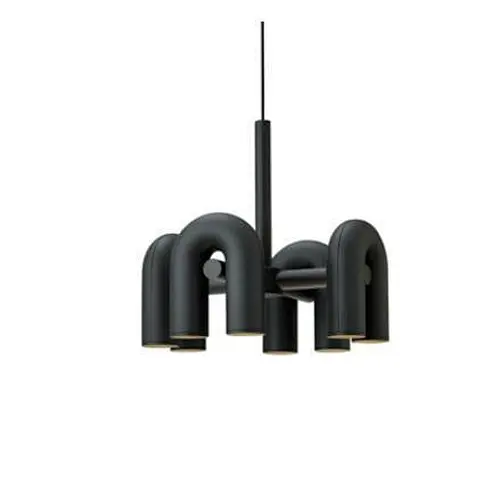 Nordic Living Room Dining Room Modern Designer Chandeliers Art U - Shaped Chandeliers&Pendant Lights Villa Lighting