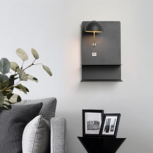Modern nordic designer sconce lighting Indoor hotel bedside reading lights guestroom lamp led wall light