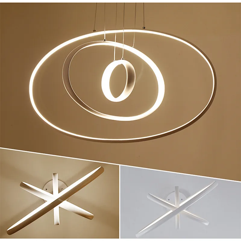European Style Customized Led Circle Lamp Dining Room Pendant Lamp Chandeliers Pendant Lights
