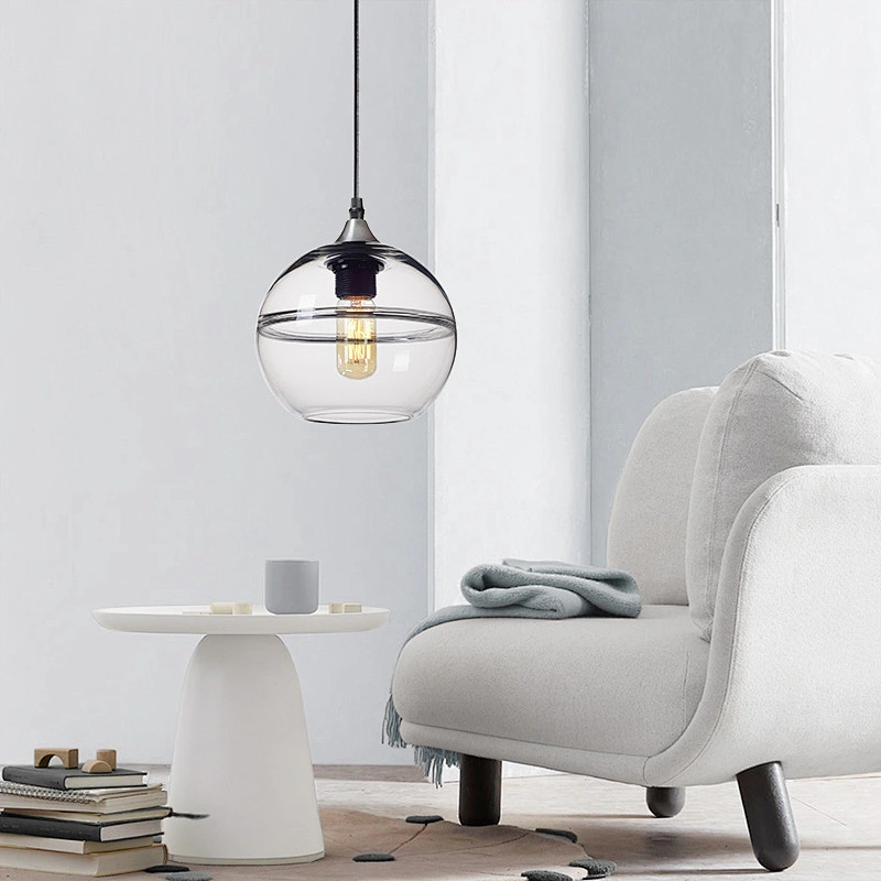 Nordic Round  Modern Ceiling Light Pendant Lamp For Bedroom And Dining Room