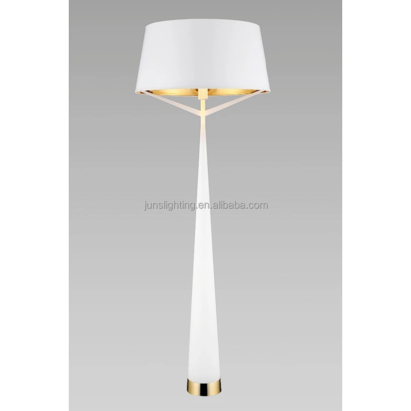 5 star hotel Italian modern aluminium shade floor lamp