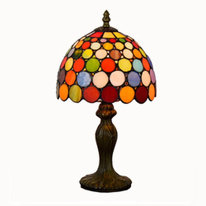 Rebecca High Quality Antique Stained Glass Tiffany Table Lamp Modern Desk Lamps