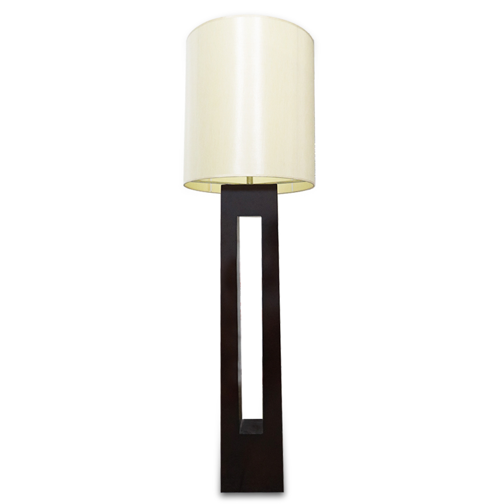 Modern hotel room interior decoration lighting wooden floor lamp