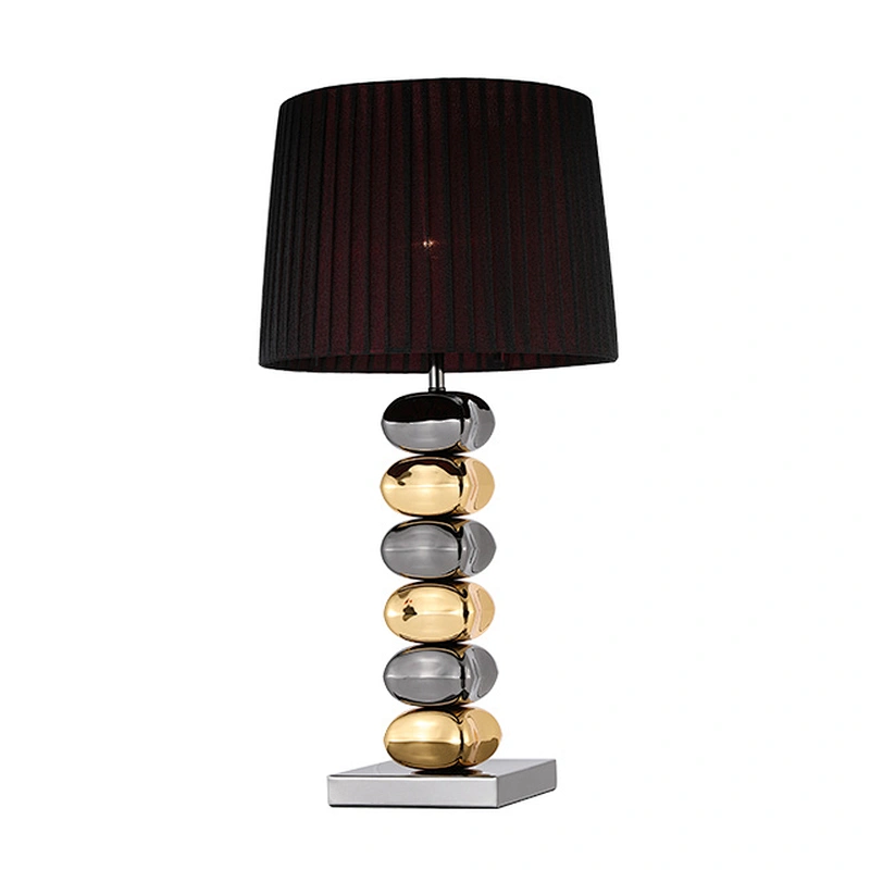 Retro industrial organza shade living room bedroom decorative iron suites lighting
