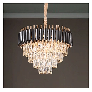 Modern Crystal Lamp  Hotel Chandelier Ceiling Light Villa Staircase  Lighting Pendant Lights