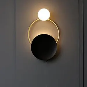 Modern Lighting Style LED Wall Lamp Rebecca Lighting Lighting and Circuitry Design,auto CAD Layout LED G4 Clear Glass Iron 3000K