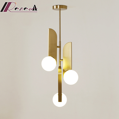 Indoor Stainless Steel Chandelier Modern Personality Nordic Led Luxury Pendant Lighting Bedroom