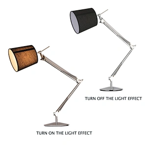 Rebecca lighting E27  bulbHotel office bedside reading light  led table lamp