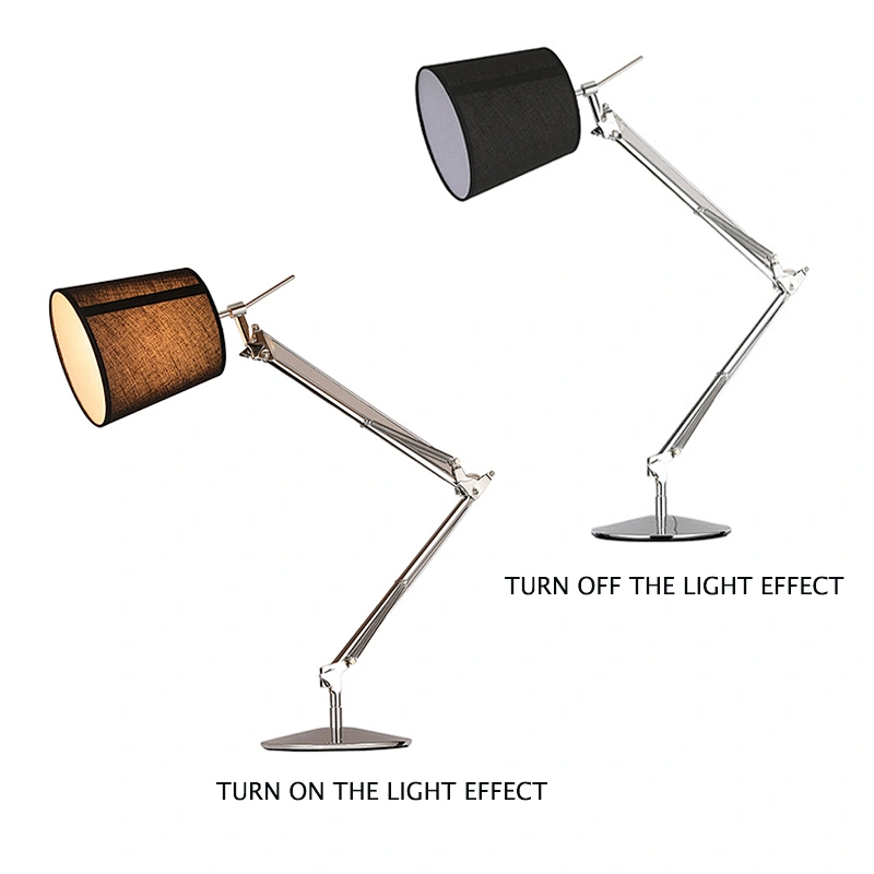 Rebecca lighting E27  bulbHotel office bedside reading light  led table lamp