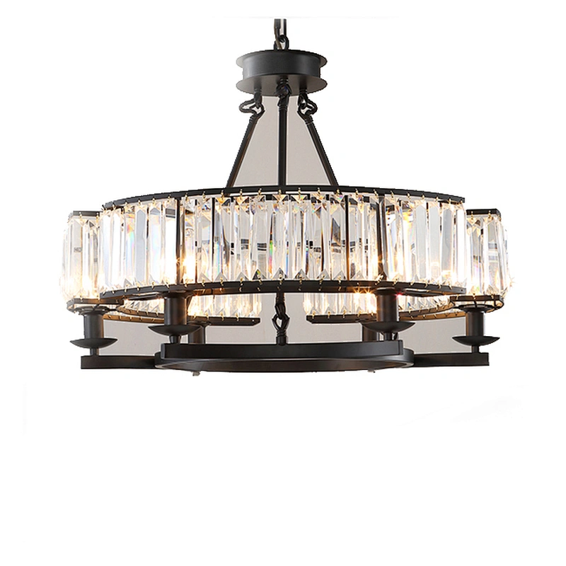 American crystal Pendant Lights Indoor Chandeliers with forging