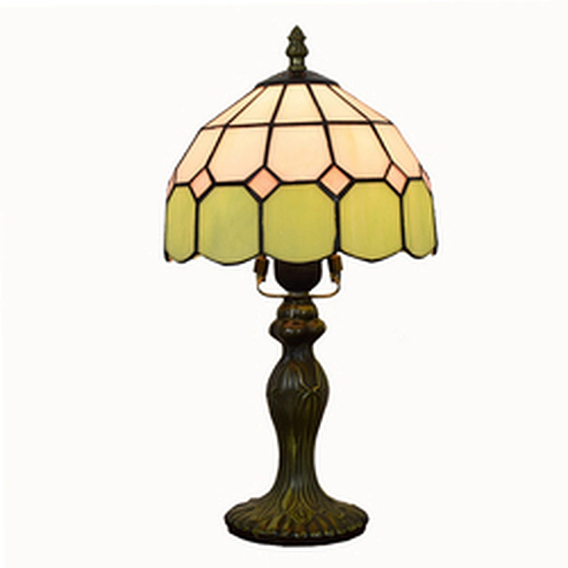Rebecca High Quality Antique Stained Glass Tiffany Table Lamp Modern Desk Lamps