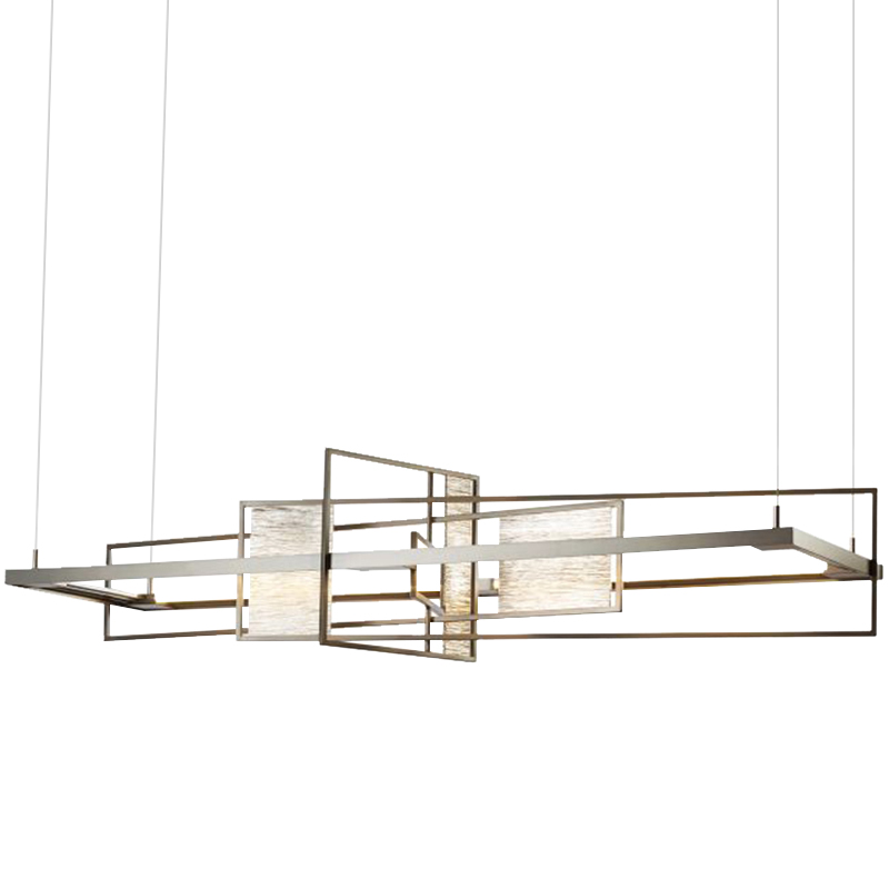 Postmodern creativity Nordic new style design light luxury led glass pendant lamp