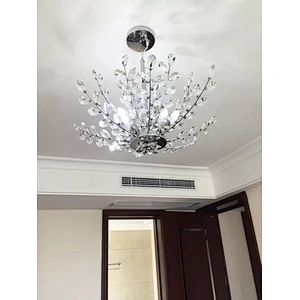 flower chandelier  High Quality LED K9 Crystal Chandelier Pendant Lamp for Hotel