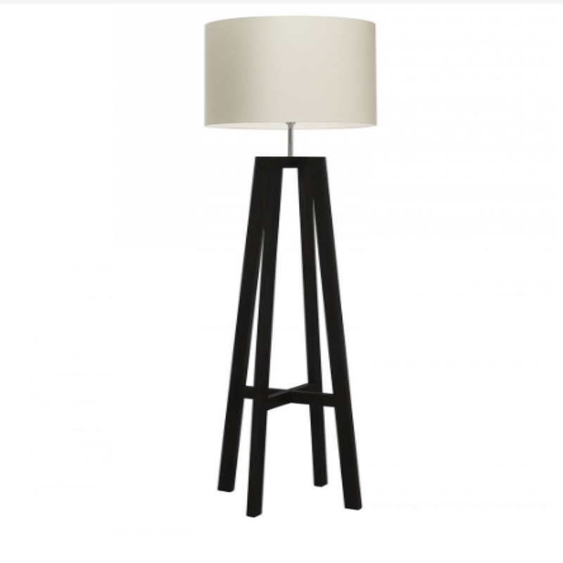 European Modern Wooden Floor Lamp For Study And Sitting Room