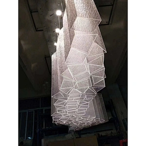 Large hotel lobby project decorative lighting pendant lamp chandelier