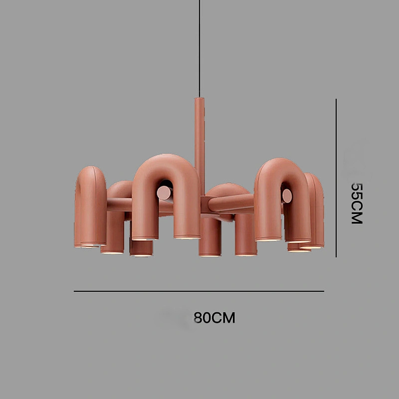 Nordic Light Luxury Creative Design Chandelier  For Living Room Bedroom Bar