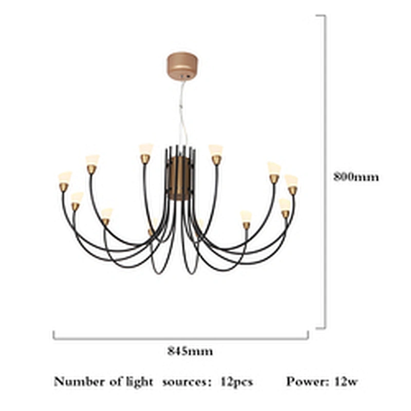 Modern Nordic style decoration pendant light led chandelier lighting