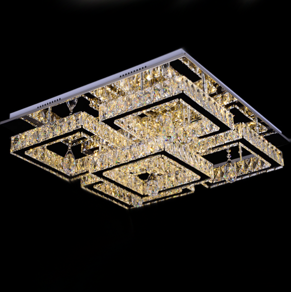 Henglan LED crystal chandelier k9 crystal chandelier for hotel project