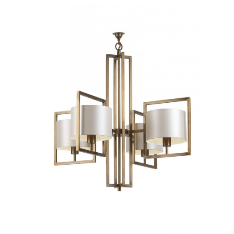 Modern Chinese Style Iron Chandelier For Dining And Hotel