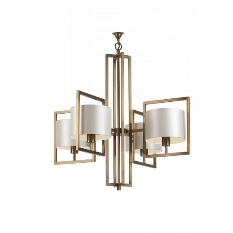 Modern Chinese Style Iron Chandelier For Dining And Hotel