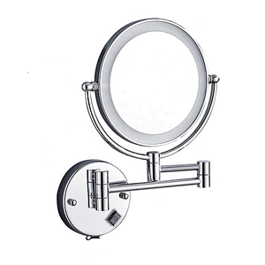 Modern 3X Magnifying Round Ring Bathroom Makeup Vanity Led Mirror Light