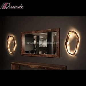 Modern Unique Irregular Shape Gold Wall Lamp For Hotel Wall Light Lamp Lights