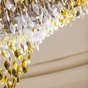Modern design customized decoration project big Hotel Lobby Chandelier